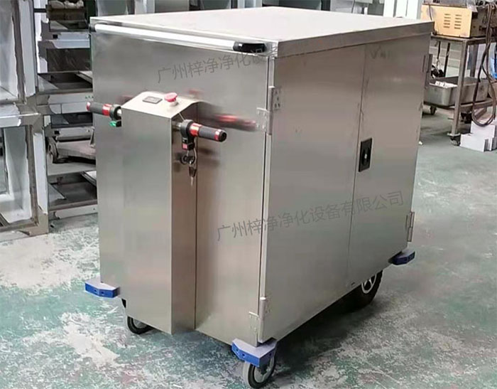 無菌物品電動運送車又稱為無菌物品運送車、無菌密封下送車、無菌物品回收車。